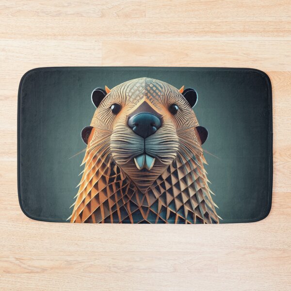 Item preview, Portrait of a beaver  designed and sold by Andrewmedia.