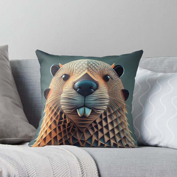 Item preview, Portrait of a beaver designed and sold by Andrewmedia.