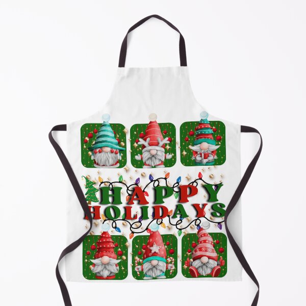 Item preview, Happy Holidays Gnome designed and sold by ExpressionsXXL.