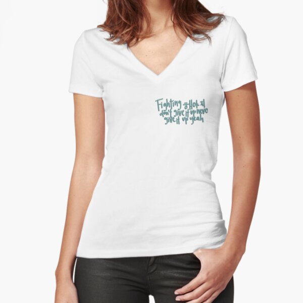 BSS Fighting Lyrics Essential T-Shirt for Sale by silverair