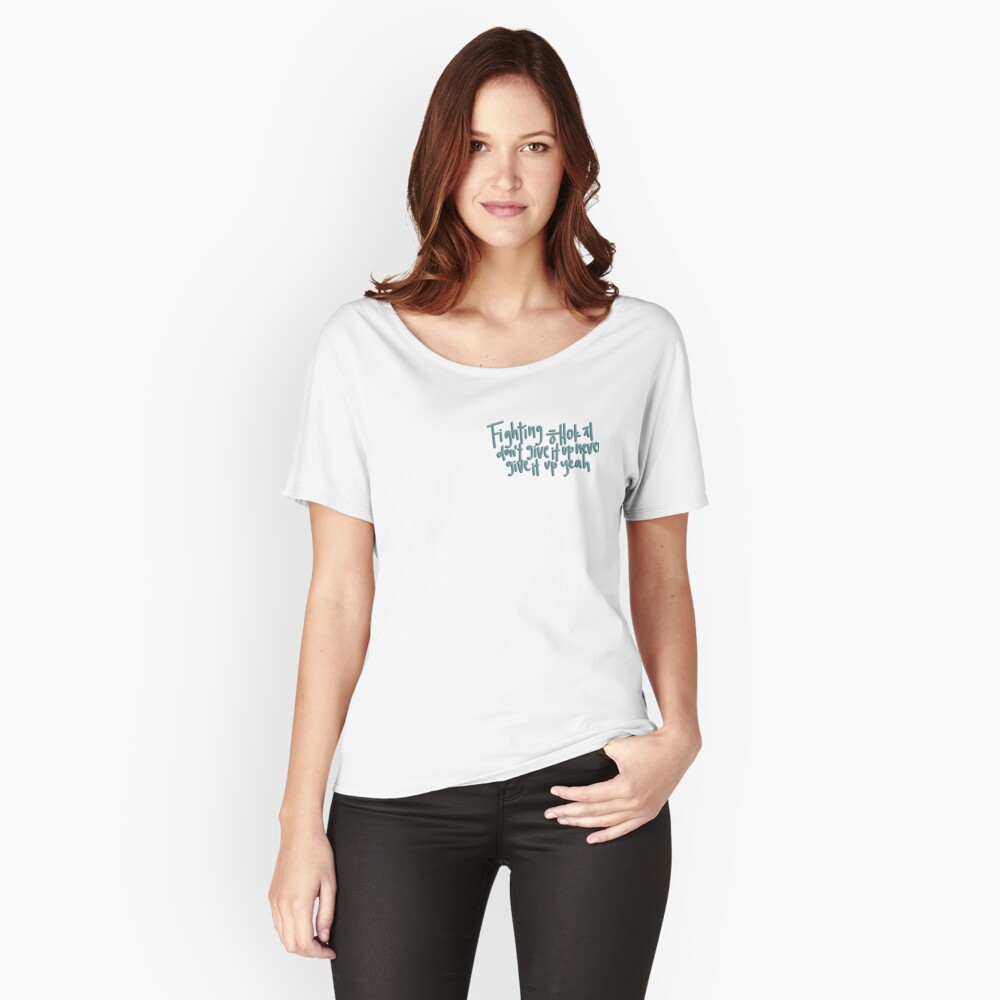 BSS Fighting Lyrics Essential T-Shirt for Sale by silverair