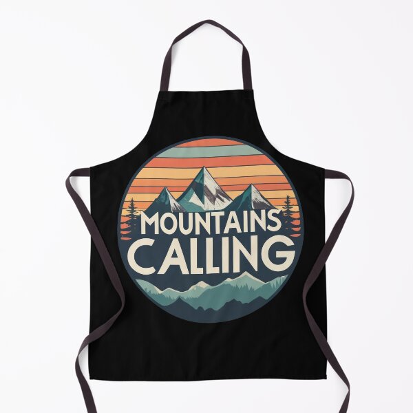 Item preview, Embrace the Call of the Wild with Our 'Mountain's Calling' Homeware and Apparel Collection designed and sold by ThePurpleMelon.