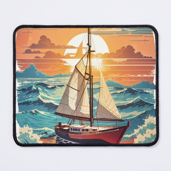 Item preview, Sunset Voyage designed and sold by Ceemko's Vintage Corner.