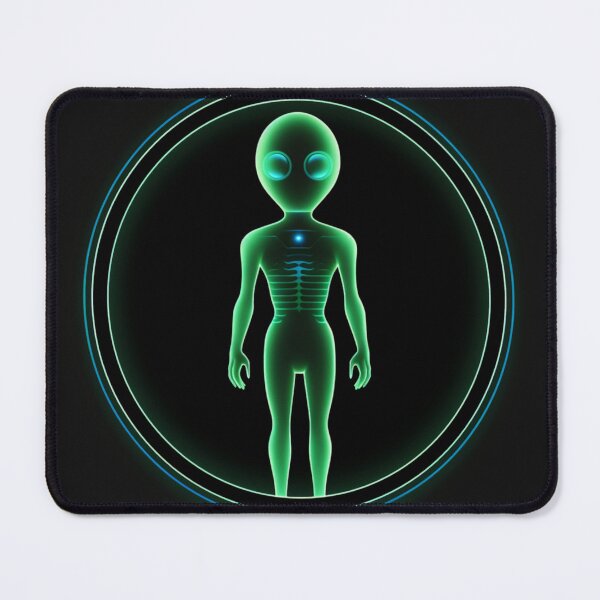 Item preview, "Alien Interface: Line-art Extraterrestrial Command Terminal" designed and sold by ChamounVisual.