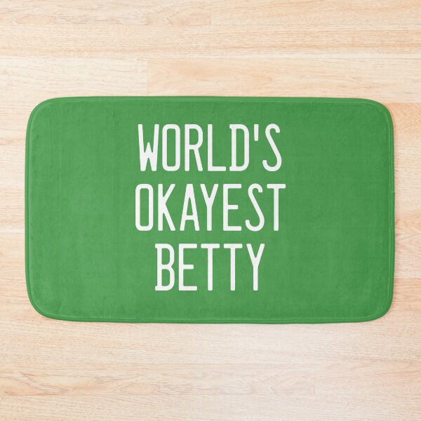 Item preview, World's Okayest Betty designed and sold by TimespunThreads.