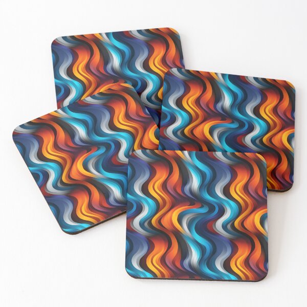 Item preview, Colorful Illusion Gradient Stripes designed and sold by Logic72.