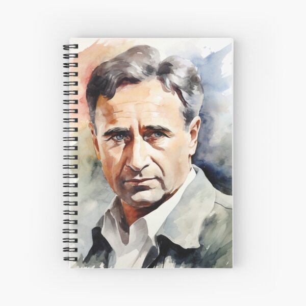 Aperçu de l'œuvre Elia Kazan - Réalisateur - Aquarelle - Art numérique créée et vendue par SeraphimDesigns.