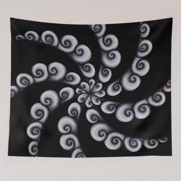 Item preview, Under the Sea in Gray designed and sold by lezell.