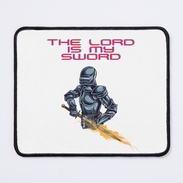 Item preview, The lord is my sword , i am a soldier designed and sold by SWbyG.