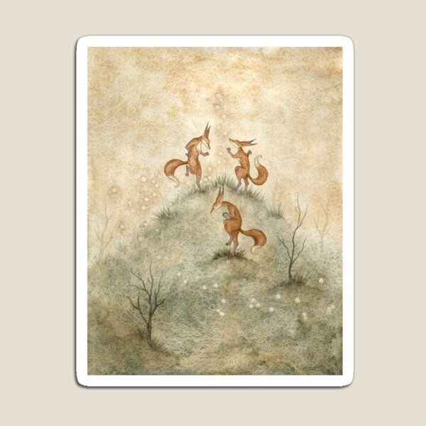 Item preview, Fox Dance designed and sold by AmyBrownArt.