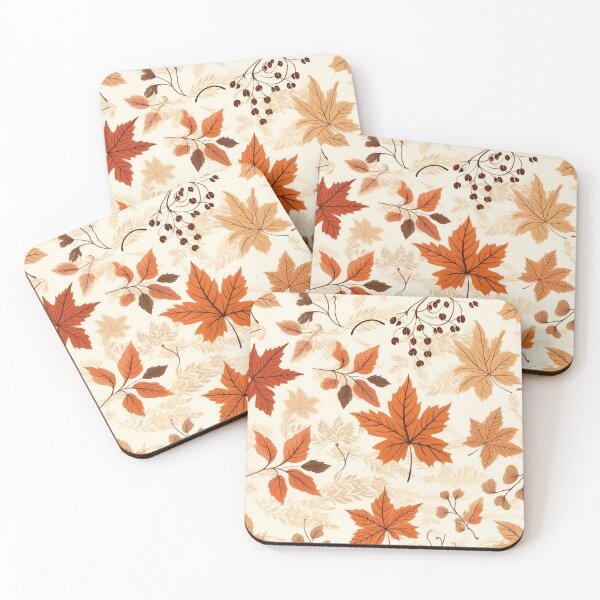 Item preview, Soft Autumn Leaves designed and sold by QuixoticDigital.