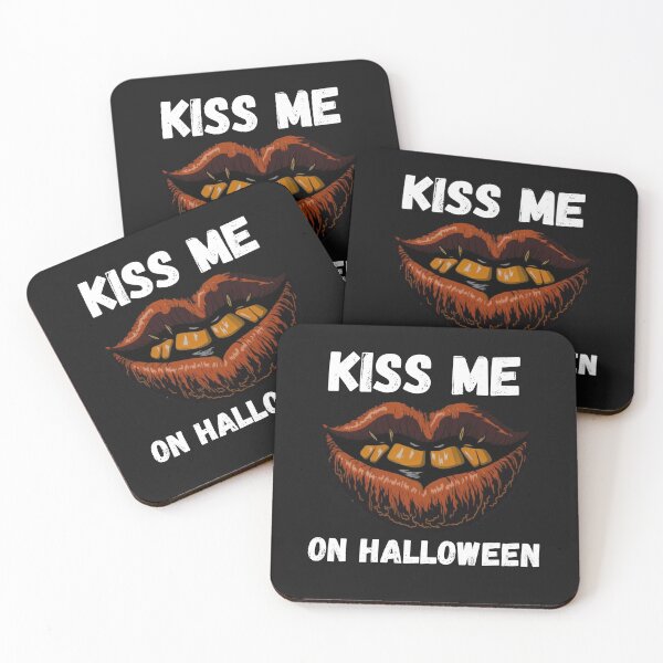 Item preview, Kiss me on Halloween! designed and sold by NewtBoo.