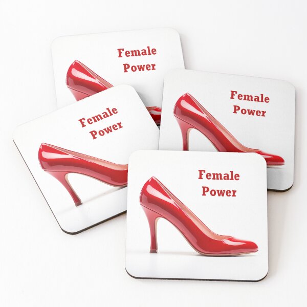 Item preview, Female Power, lovely red shoe designed and sold by silent-violin.