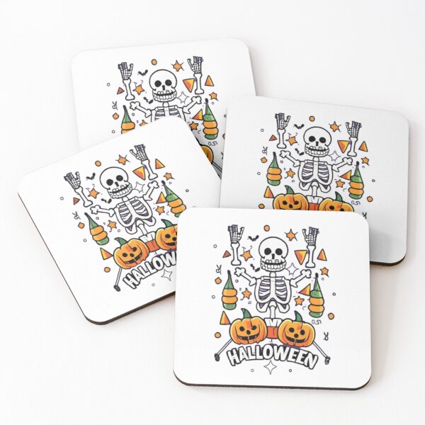 Item preview, Skeleton & Pumpkin Halloween Delight | Spooky T-Shirt designed and sold by ArtsyElegance4U ⭐⭐⭐⭐⭐.