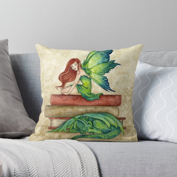 Bedtime Stories Throw Pillow