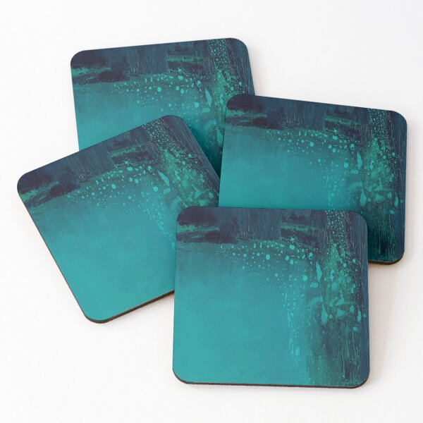 Item preview, Turquoise abstract designed and sold by ElaSzczepaniak.