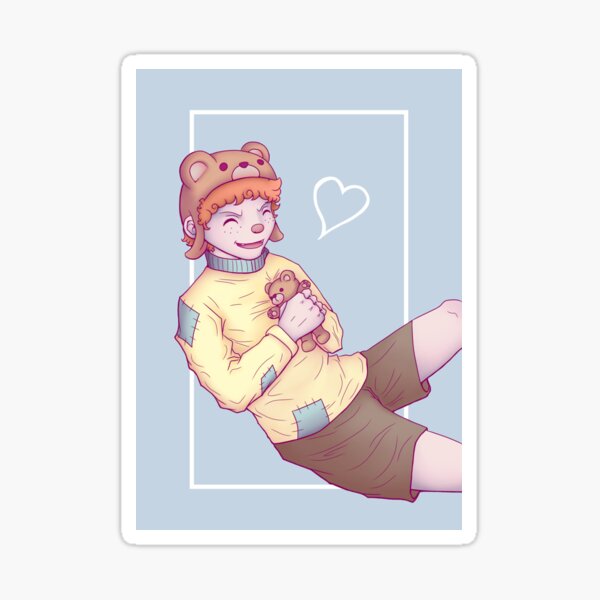 Item preview, Cute teddy bear boy, digital design illustration designed and sold by bekologist.