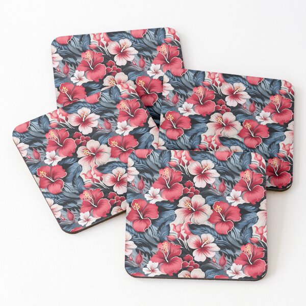 Item preview, Hibiscus Floral Pattern designed and sold by Logic72.