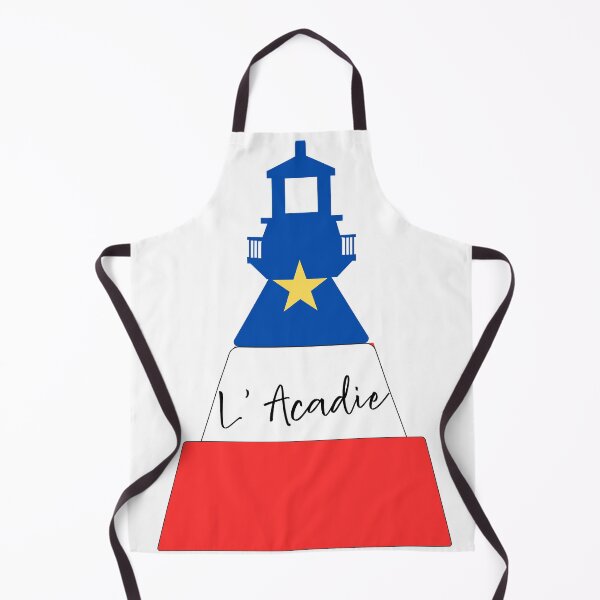 Item preview, Acadie, Acadian Flag, Blue White Red Lighthouse designed and sold by ELOgift.