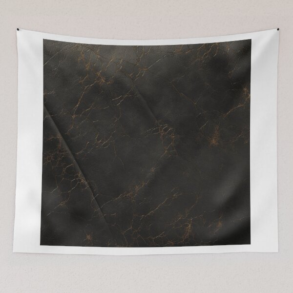 Item preview, black and gold leather pattern designed and sold by DanieWoods.