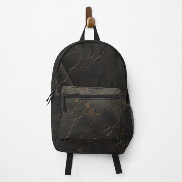 Item preview, black and gold leather pattern designed and sold by DanieWoods.
