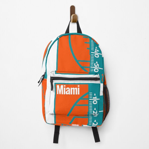 Item preview, Miami American Football Print of Classic Football Poster of Minimalist Sports Wall Art of Miami Football Team, Florida Team Colour Gift for Football Fan designed and sold by Travalex.