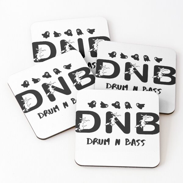 Item preview, DNB "Drum n Bass" design with ghosts and witch for halloween  designed and sold by xxmegan-rosexx.