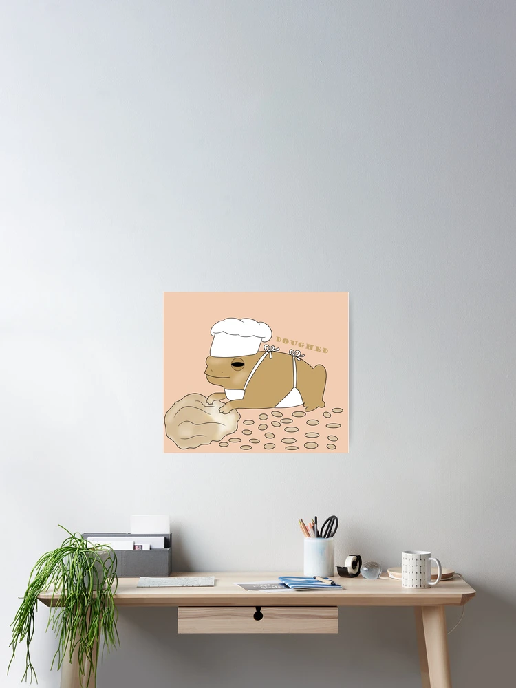 Thumbnail 2 of 3, Poster, Doughed designed and sold by RancherToads.