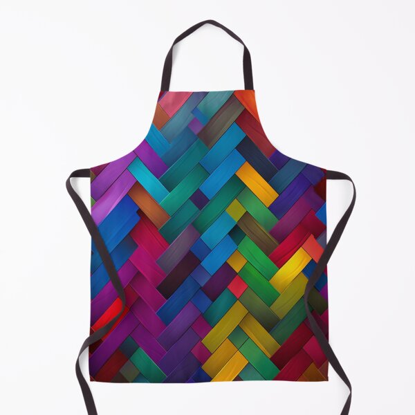 Item preview, herringbone pattern of vivid colors designed and sold by DanieWoods.