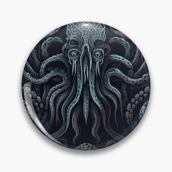 Item preview, Eldritch  Visions - Cosmic Horrors/Cthulhu Inspired Pattern Print designed and sold by QuestingCloset.