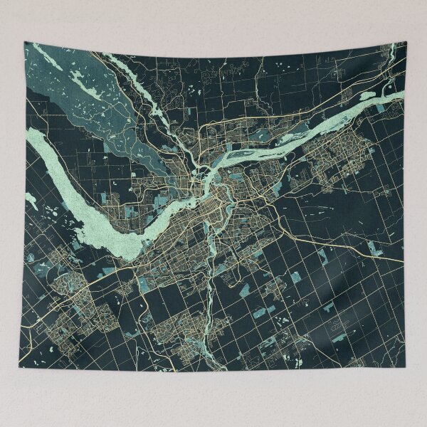 Item preview, Ottawa City Map of Ontario, Canada - Summer designed and sold by deMAP.