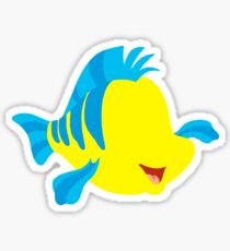 Scaredy Fish Sticker