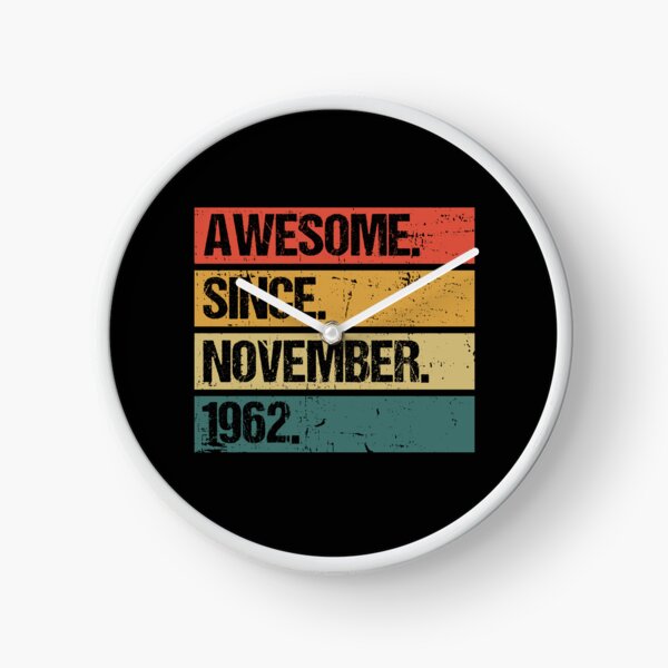 Item preview, Awesome Since November 1962 | Made In 1962 | Vintage November 1962 designed and sold by Christina-grich.