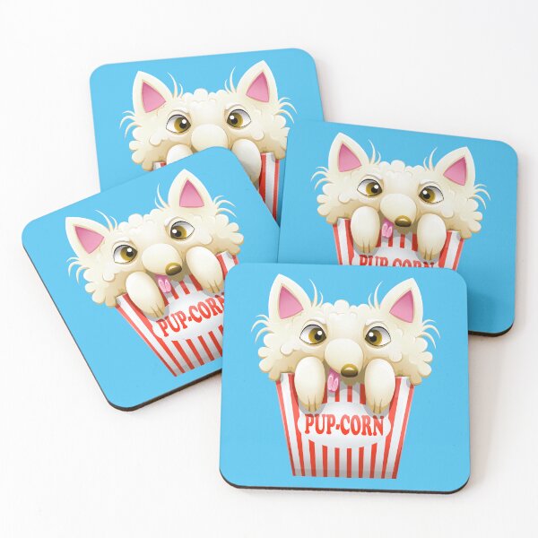 Item preview, Pup-corn - Popcorn Dog designed and sold by Angele Gougeon.