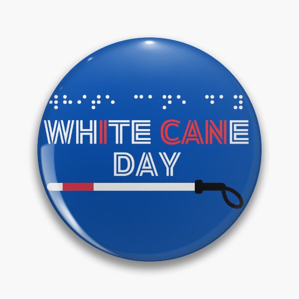 Item preview, White Cane Day with Braille designed and sold by paigemorra.