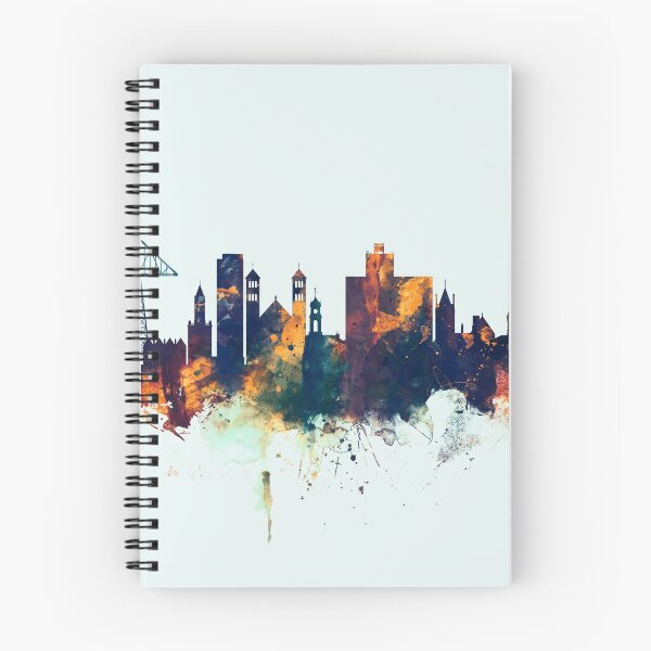Item preview, Middlesbrough Inglaterra Skyline designed and sold by ArtPrints.