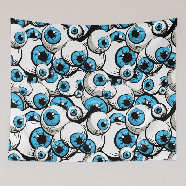 Item preview, Blue Eye Art Eyeballs designed and sold by solrevolver.