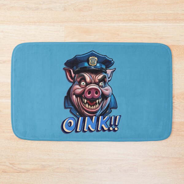 Item preview, police officer pig designed and sold by lumbarjack.