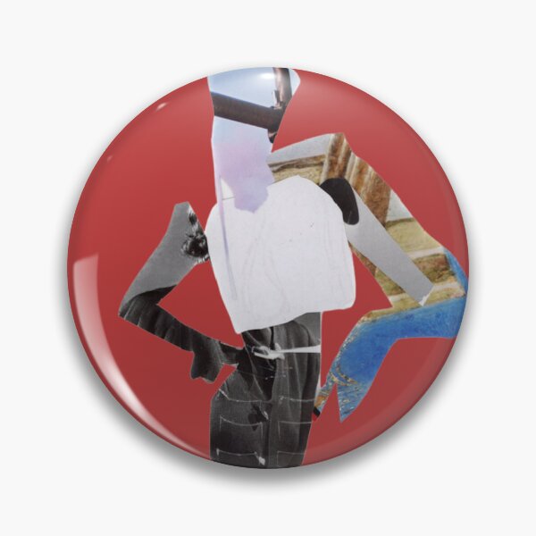 Artikelvorschau, Silhouette mit Schiaparelli und zufälliger Decoupage entworfen und verkauft von MonsoonartsbyM.