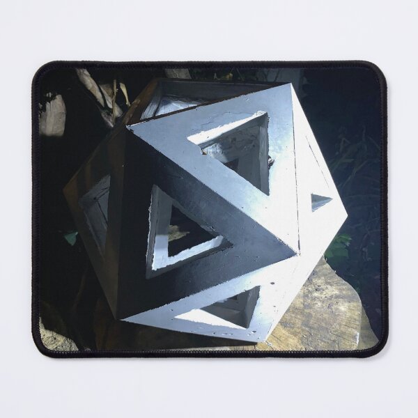 Item preview, Gmtrx 432 mm Lawal skeletal concrete Icosahedron designed and sold by Seni Lawal.