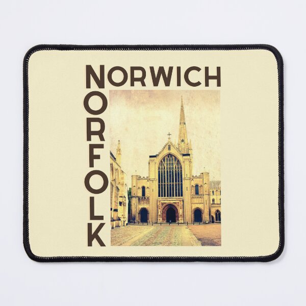 Item preview, Norwich Norfolk - Photo Art print of Norwich Cathedral - Poster designed and sold by MyriadNorfolk.