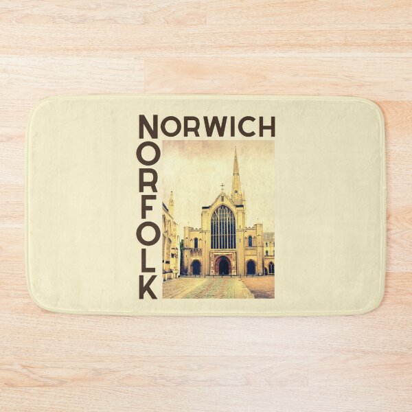 Item preview,  Norwich Norfolk - Photo Art print of Norwich Cathedral - Poster designed and sold by MyriadNorfolk.
