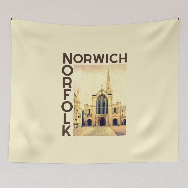 Item preview,  Norwich Norfolk - Photo Art print of Norwich Cathedral - Poster designed and sold by MyriadNorfolk.