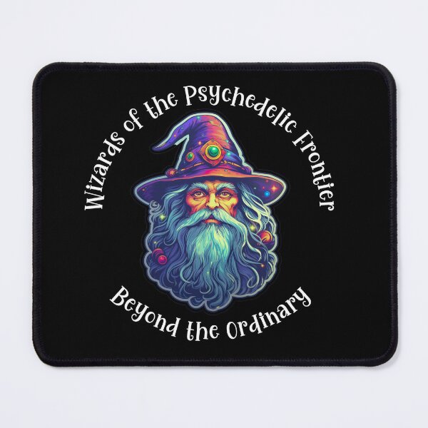 Item preview, Wizard of the Psychedelic Frontier - White Text designed and sold by LMBoutique.