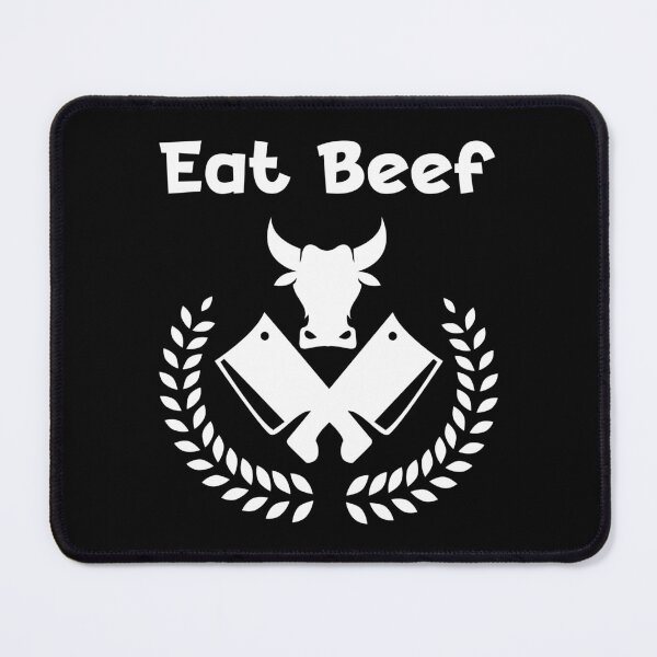 Item preview, Eat American Beef designed and sold by ArtisShops.