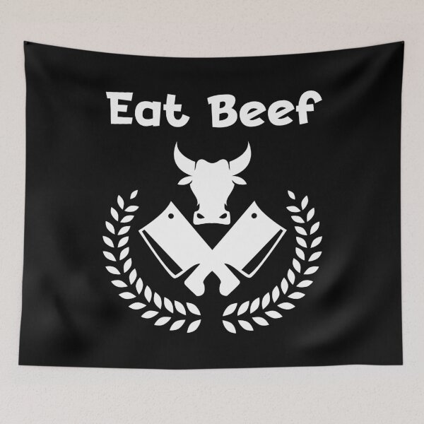 Item preview, Eat American Beef designed and sold by ArtisShops.