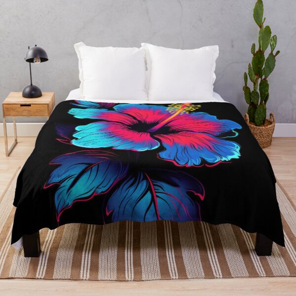 Item preview, Neon Hibiscus Elegance designed and sold by riquishop.