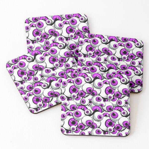 Item preview, Purple Eye Art Eyeballs designed and sold by solrevolver.