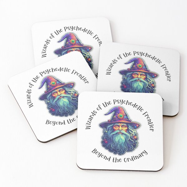 Item preview, Wizard of the Psychedelic Frontier - Black Text designed and sold by LMBoutique.