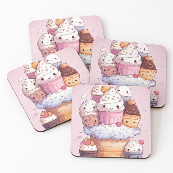 Item preview, Adorable Delights: Kawaii Food designed and sold by MajesticArtPL.